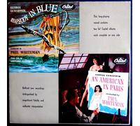1 Disque Vinyle LP 33 Tours - Capitol P303 - George Gershwin : Rhapsody in Blue - An American in Paris - Conducted by Paul Whiteman - Piano Solo Leonard Pennario - Album Vinyle LP 33 tours (Et Non CD)