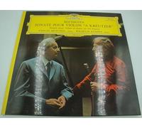 1 Disque Vinyle LP 33 Tours - Deutsche Grammophon 2530 135 - Beethoven - Sonate pour violon et piano en sol majeur "A Kreutzer" - Yehudi Menuhin, Wilhelm Kempff.
