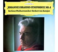 1 Disque Vinyle LP 33 Tours - Deutsche Grammophon 2531 134 - JOHANNES BRAHMS - Symphonie N°4 en mi mineur op. 98 - Herbert Von Karajan - Orchestre Philharmonique de Berlin.