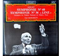 1 Disque Vinyle LP 33 Tours - Festival FC 420 - Mozart - Symphonie n° 40 - Symphonie n°36 "Linz" - Orchestre du Théâtre National de l'Opéra de Paris - Direction : Carl Schuricht - Album Vinyle LP 33 tours (Et Non CD)