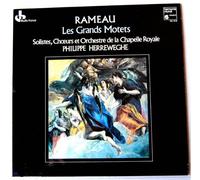 1 Disque Vinyle LP 33 Tours - Harmonia Mundi HM 1078 - Les Grands Motets - Rameau Solistes, Choeurs Et Orchestre De La Chapelle Royale : Direction Philippe Herreweghe
