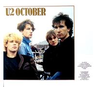1 Disque Vinyle LP 33 Tours - Island 204185 - U2 - "October" - Gloria, I fall down, I threw a brick, Trough a window, Rejoice, Fire, With a shout, Tomorrow, October, Stranger in a strange land, Scarlet, Is that all.- Original Printed In Germany, 1981.