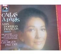1 Disque Vinyle LP 33 Tours - La Voix de son Maitre C 069-00578 - Maria Callas - "Callas à Paris" - Airs d'Opéras Français - Volume 2 - Iphigénie en Tauride (Gluck), Damnation de Faust (Berlioz), Pêcheurs de Perles (Bizet), Manon (Massenet), Werther (Massenet), Faust (Gounaud) - Orchestre des Concerts du Conservatoire - Georges Pretre