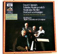 1 Disque Vinyle LP 33 Tours - La Voix de son Maitre C 069-02042 - Beethoven - Triple Concerto en Ut Majeur - David Oistrakh, Mstislav Rostropovitch, Sviatoslav Richter, Herbert Von Karajan