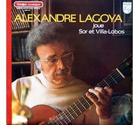 1 Disque Vinyle LP 33 Tours - Philips 6504131 - Alexandre Lagoya - "Joue Sor et Villa-Lobos" - Variations sur Malbrough s'en va -t-en guerre Études Op. 35n°17, 35n°22, 31n°23, 31n°24, Menuet 11n°5 (Fernando Sor) - Préludes n° 1,2,3,4,5 (Heitor Villa-Lobos).