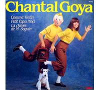 1 Disque Vinyle LP 33 Tours - RCA PL 37580 - Chantal Goya : Comme Tintin, 4 petits lapins roses, La Catastrophe Nationale, La Chèvre de Monsieur Seguin, Petit Papa Noël, 3 joyeux Pieds Nickelés, Amis faisons du sport, La petite fille aux allumettes, Cinéma cinéma, Marchand de sable.