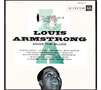 1 Disque Vinyle LP 33 Tours - RCA Victor 430205 : "Louis Armstrong Sings The Blues" : The blues are brewin, I gotta right to sing the blues, Back O' town blues, Where the blues were born in New Orleans, Blues for yesterday, Blues in the south, Jack Armstrong blues, Do you know what it means to miss New Orleans, Fifty-fifty blues, St. Louis blues, Basin street blues.