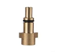 1 distributeur de mousse adaptateur de buse de mousse en laiton pour nettoyeur haute pression 3600 psi, distributeur de mousse sous pression, connecteur à joint sous tension (PA10)