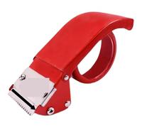 1 distributeur de ruban adhésif de 48 mm, coupe-ruban, support de ruban adhésif, outil d'emballage express, accessoires de bureau Utilisation Pratique(Metal)