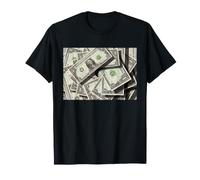 1 Dollar Bill Argent Devise américaine Espèces Entrepreneur Finance T-Shirt