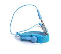 1 dragonne antistatique de 8 m avec bande élastique réglable et clip pour atténuer les décharges électrostatiques