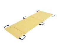 1 drap de transport souple et imperméable for civière de sauvetage et transfert de patient avec poignée pour les hôpitaux, les installations sportives et(Yellow)