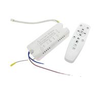 1 driver LED intelligent AC220V 2,4G avec télécommande, 8-24W, 25-40W, 37-60W (x2, x4, x6), 220mA, couleur(2Pin-(37-60W) x6)