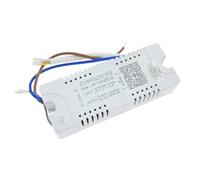 1 driver LED intelligent AC220V 2.4G RF avec télécommande, 18-40W, 36-50W, 40-60W, 50-72W, x2, x4, x6, x8, 240mA, gradation(3Pin-18-40Wx2,With Remote)