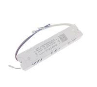 1 driver LED intelligent AC220V 2.4G RF avec télécommande, 18-40W, 36-50W, 40-60W, 50-72W, x2, x4, x6, x8, 240mA, gradation(3Pin-36-50Wx4,With Remote)