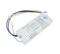 1 driver LED intelligent AC220V 2.4G RF avec télécommande, 18-40W, 36-50W, 40-60W, 50-72W, x2, x4, x6, x8, 240mA, gradation(3Pin-50-72Wx2,Without Remote)