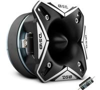 1 DS18 Pro-TWX3.8Ti Tweeter Super Bullet 9,7 x 9,7 cm, 250 Watts rms 500 Watts Max, 8 ohm, 108 DB spl, pour la Maison, 1 pièce + condensateur d'installation