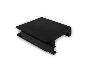 1 ÉCHANTILLON NMC WALLSTYL S-IL10 BLACK env. 10 cm | Plinthe Moulure en stuc