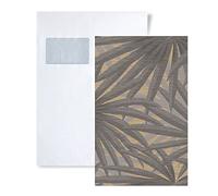 1 ÉCHANTILLON S-378611-GU Profhome Papier peint floral fleurs | ÉCHANTILLON de Papier peint au format A4