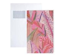 1 ÉCHANTILLON S-782203-GU Profhome Papier peint floral exotique | ÉCHANTILLON de Papier peint au format A4