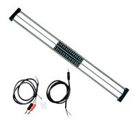 1 échelle Train Track Model Accessories 50 cm Chemin de fer Tapis roulant Roulement Roulement Partie pour les amateurs de chemin de fer Section