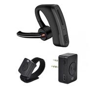 1 Écouteur sans fil Bluetooth V4.0 Micro PTT Rotatif Compatible Motorola .