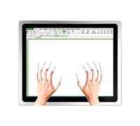 1 écran d'ordinateur industriel de 10,4 pouces, écran tactile capacitif 1024 x 768 avec interface VGA/DVI/HDMI/USB Mini écran PC