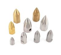 1 écrou d'hélice de bateau RC - Supports de fixation pour spinner, tailles M3-M6, compatible avec les arbres de 3 mm à 6,35 mm (1 pièce taille A)