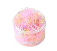 1 élastique à cheveux coloré pour bébés et tout-petits - Petits anneaux en caoutchouc fins - Élastiques pour cheveux fins - Accessoires polyvalents pour la vie quotidienne - Résistant - Sans métal