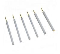 1 électrode cylindrique en métal rare de haute pureté avec gaine en PTFE, for applications électrochimiques en laboratoire (1 pièce).(Cadmium(Cd))