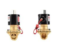 1 électrovanne 2WK vanne d'eau normalement ouverte 220 V vanne de commutation vanne de commande à bobine entièrement en cuivre 2WK025-08-AC220V/2WK025-08-DC24V(2WK160-15-AC220V)