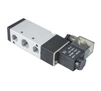 1 électrovanne 5/2 voies avec commande de réarmement - Vanne de vidange étanche à l'eau et à la poussière(4V310-10 220v)