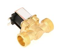 1 électrovanne électrique en laiton DC12V G3/4 normalement fermée for électrovanne d'eau