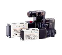 1 électrovanne électromagnétique 4V210-08 24 V 4V210-08-10 24DC 4V410-15 4V110-06 AC 220 V CC 12 V AC 24 V (4 V 210-08 DC24 V)