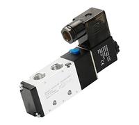 1 électrovanne pneumatique 5 voies 2 positions - Vanne magnétique avec bobine 110 V/220 V(AC220V 4v210-08W Sl1202)