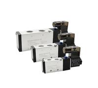 1 électrovanne pneumatique à 5 voies et 2 positions for commande magnéto-air 4V110-06 4V210-08 4V310-10 4V410-15 DC12V 24V AC220V(4V310-10,AC110)