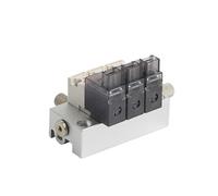 1 électrovanne pression positive pression négative universelle deux positions trois normalement fermées 101-220 V/12 V/24 V/110 V-4/6 (101-12 V-4,6 stations)
