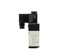 1 électrovanne sic 4V210-08 5 voies 2 positions, commande air/gaz, vanne magnétique 12 V/24 V/220 V, raccords for tuyau 4-12 mm