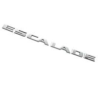 1 emblème 3D pour hayon arrière Escalade - Pièce de rechange pour Escalade 84787581 86543262 2021-2025 (chromé)