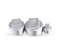 1 embout fileté mâle en acier inoxydable 304 pour tuyau, raccords de plomberie (DN8)