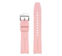1 Embout incurvé de 20 mm for Bracelet Montre Swatch MoonSwatch Planet(Pink)