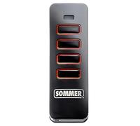 1 émetteur Sommer Pearl 4018 4018V000 - Télécommande pour portes de garage 868,8 MHz et 868,95 MHz, portée env. 60-150 m (selon l'environnement)