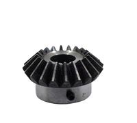 1 engrenage conique 1:1, engrenages en acier à 90 degrés - 1 module, tailles d'alésage 5-16 mm for l'ingénierie de précision(8mm (keyway 3mm) 25 Teeth)