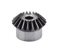 1 engrenage conique métallique à angle d'engrènement de 90°, alésage 6 mm, rapport 1:1, 0,5 m x 1 m, acier trempé 45# (0,5 m x 40)(0.5M*40)