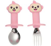 1 ensemble, 2 pièces : fourchette pour tout-petits, mange-bébés