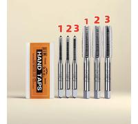 1 ensemble = 3 pièces japon HTD jeu à main filetage métrique M2 M3 M4 M5 M6 M8 M10 M12 M14 M20 SKS matériau pouces filetage 1/8W 1/4 5/16 3/8 7/16 7/8 M3X0.5