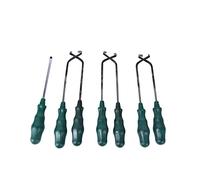 1 ensemble 7 en 1 outil de phare ouvert outil de colle froide couteau for enlever le mastic de colle thermofusible du phare de voiture