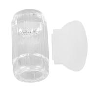 1 Ensemble à Ongles Silicone Transparent Grattoir Kit de Nail Art Pratique pour Française et Créations Diy