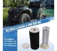 1 Ensemble Air Filtre avec Guide et Fin Capuchon pour Yamaha Warrior Wolverine