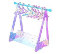 1 ensemble bijoux boucles d'oreilles présentoir présentoirs cintres porte-bijoux organisateur de bijoux support de boucle d'oreille cintre de boucle d'oreille porte-bijoux pendentif acrylique salle de